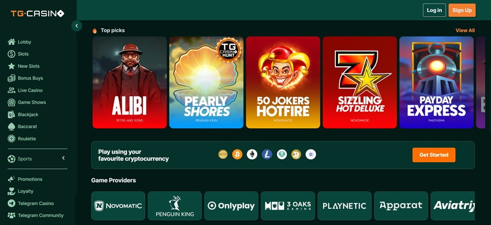 tg casino